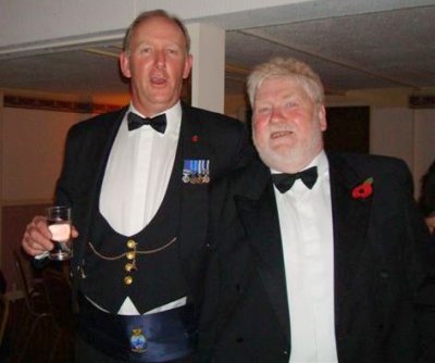 Pete White and Archie Gemmill